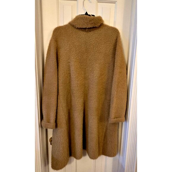 The Limited Camel Wool Long Sweater Coat Women's 'Size M - Picture 2 of 4